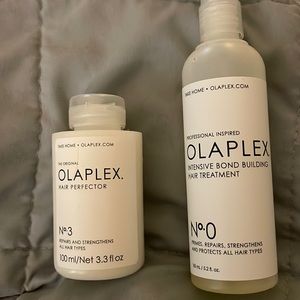 Olaplex No. 3 and Olaplex No. 0